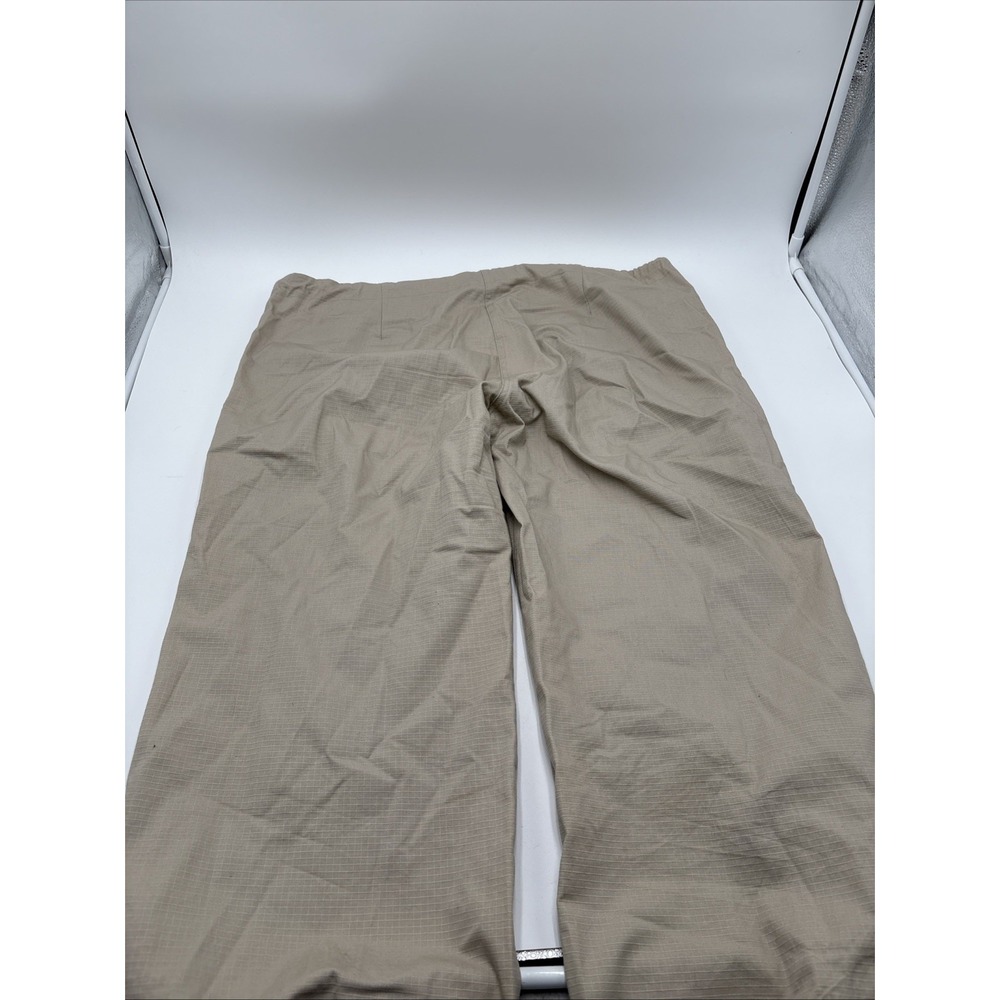 Georgiou Studio Canvas Pants Button Women's Zipper‎ Fly Pull Tie Tied Pant Ankle - Picture 14 of 16